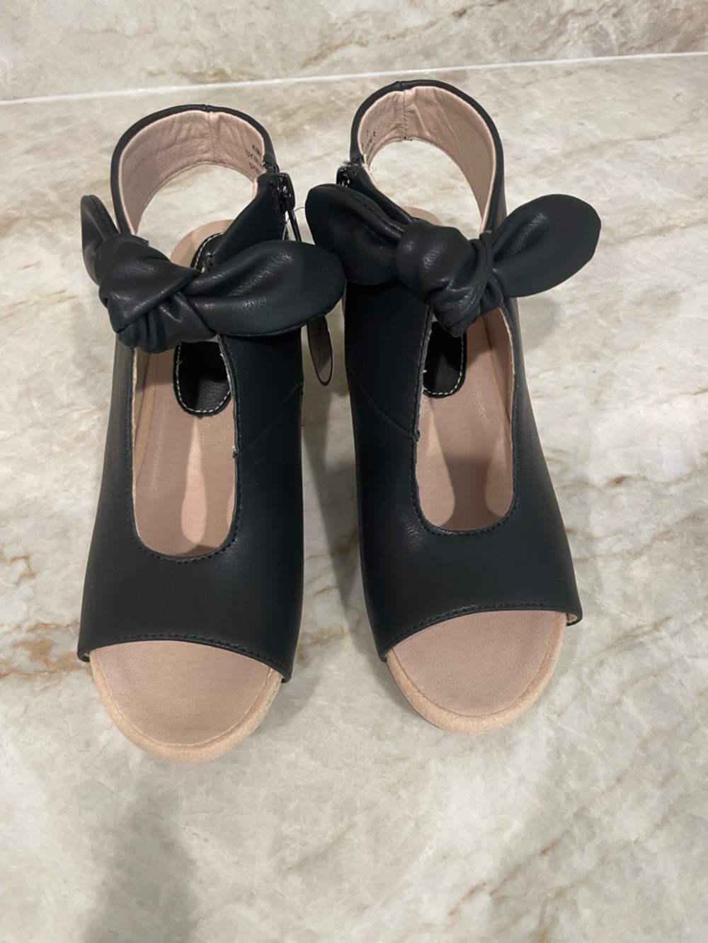 Black Bow-Accent Women's Mule Clog - Picture 4 of 10